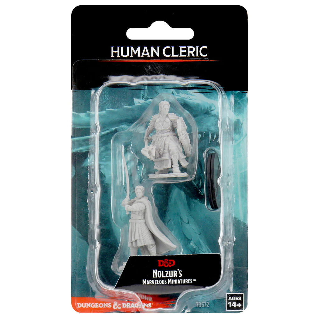 Dungeons & Dragons: Nolzur's Marvelous Miniatures - Male Human Cleric (2023)