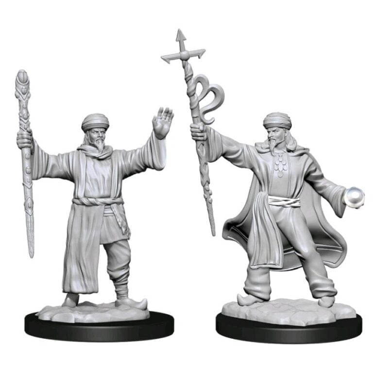 Dungeons & Dragons Miniatures: Human Male Wizard