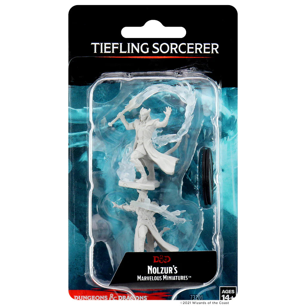 Dungeons & Dragons Miniatures: Male Tiefling Sorcerer