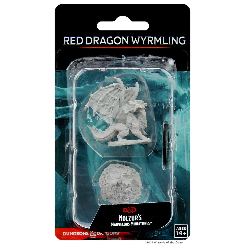 Dungeons & Dragons: Nolzur's Marvelous Miniatures - Red Dragon Wyrmling