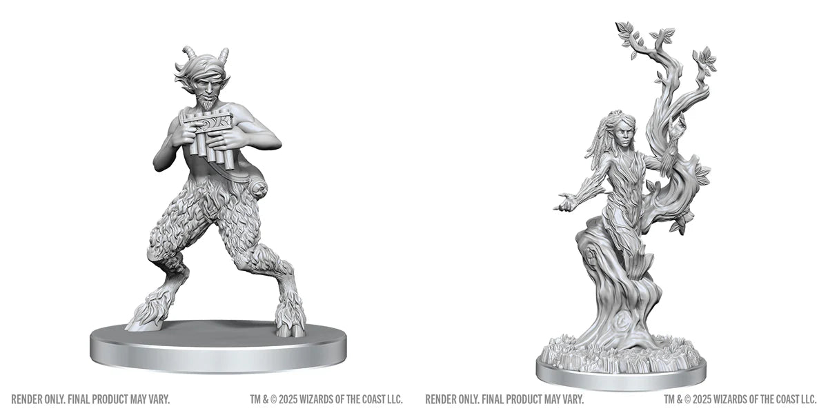 Dungeons & Dragons: Nolzur's Marvelous Miniatures - Satyr & Dryad (2025)
