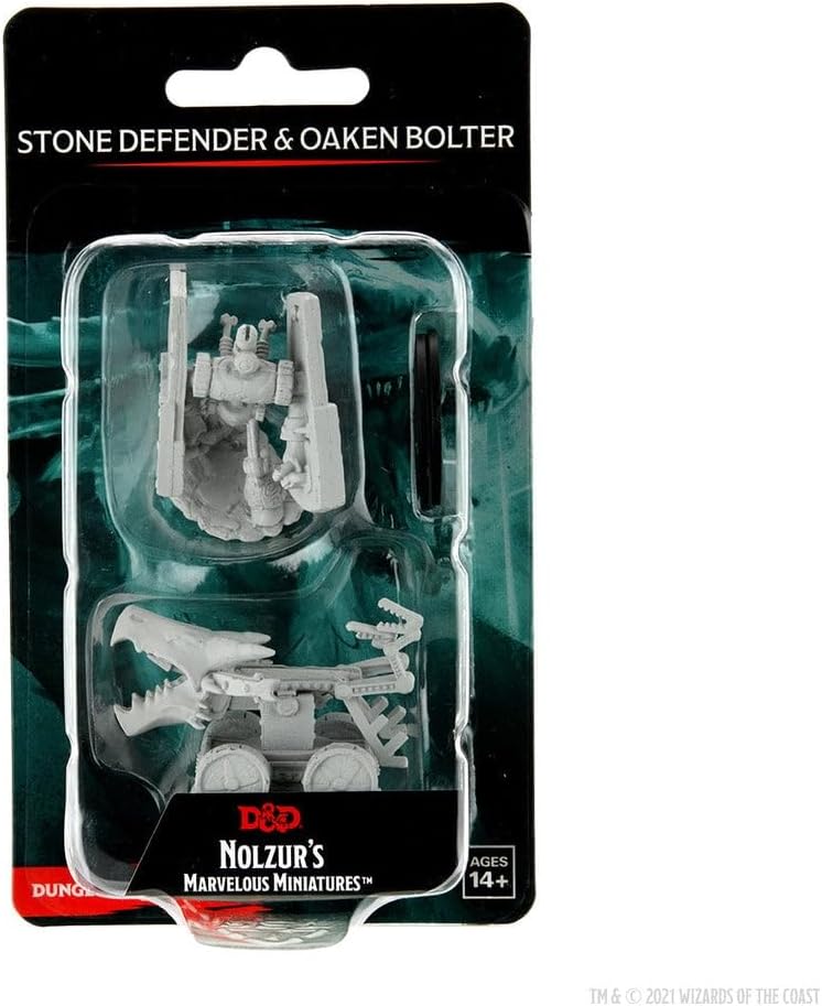 Dungeons & Dragons Miniatures: Stone Defender & Oaken Bolter