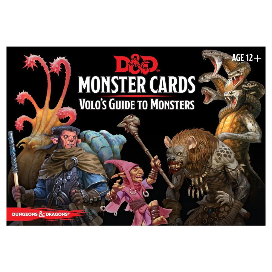Dungeons & Dragons: Monster Cards - Volo's Guide to Monsters