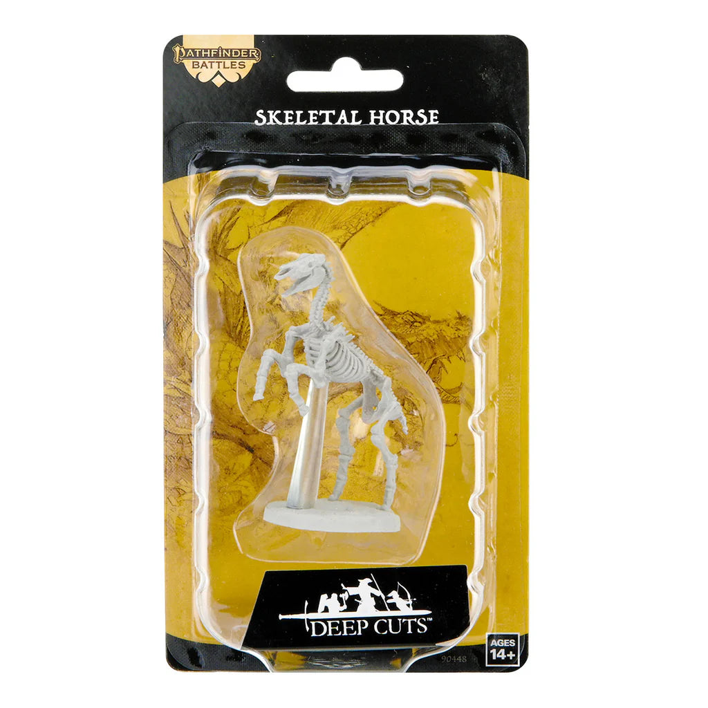 Deep Cuts Miniatures: Skeletal Horse