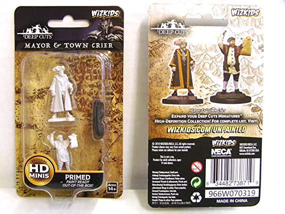 Deep Cuts Miniatures: Mayor & Town Crier (2019)