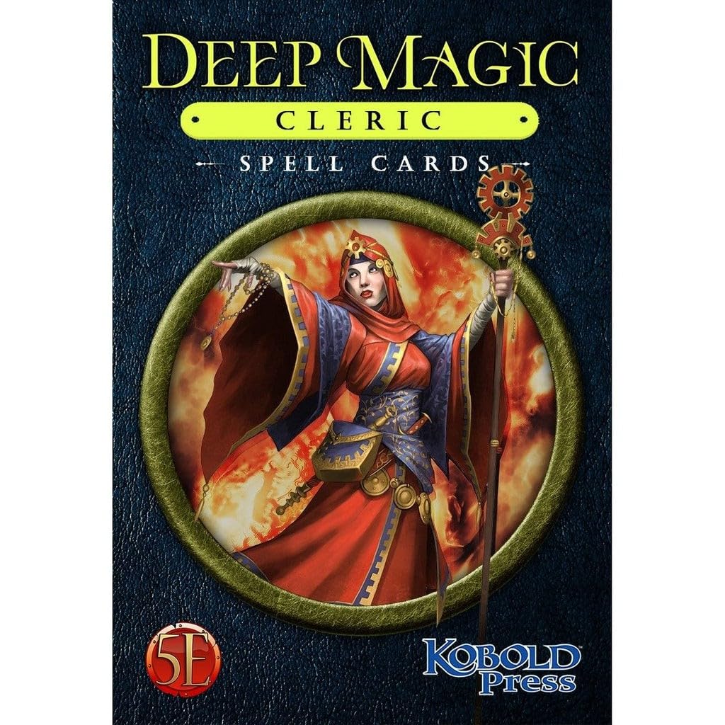 Deep Magic Spell Cards: Cleric