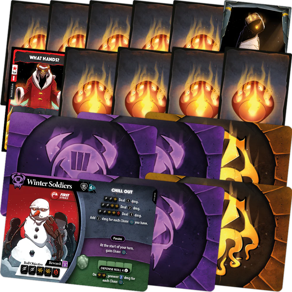 Dice Throne: Promo Card Set - Dice Throne Adventures: Santa's Workshop