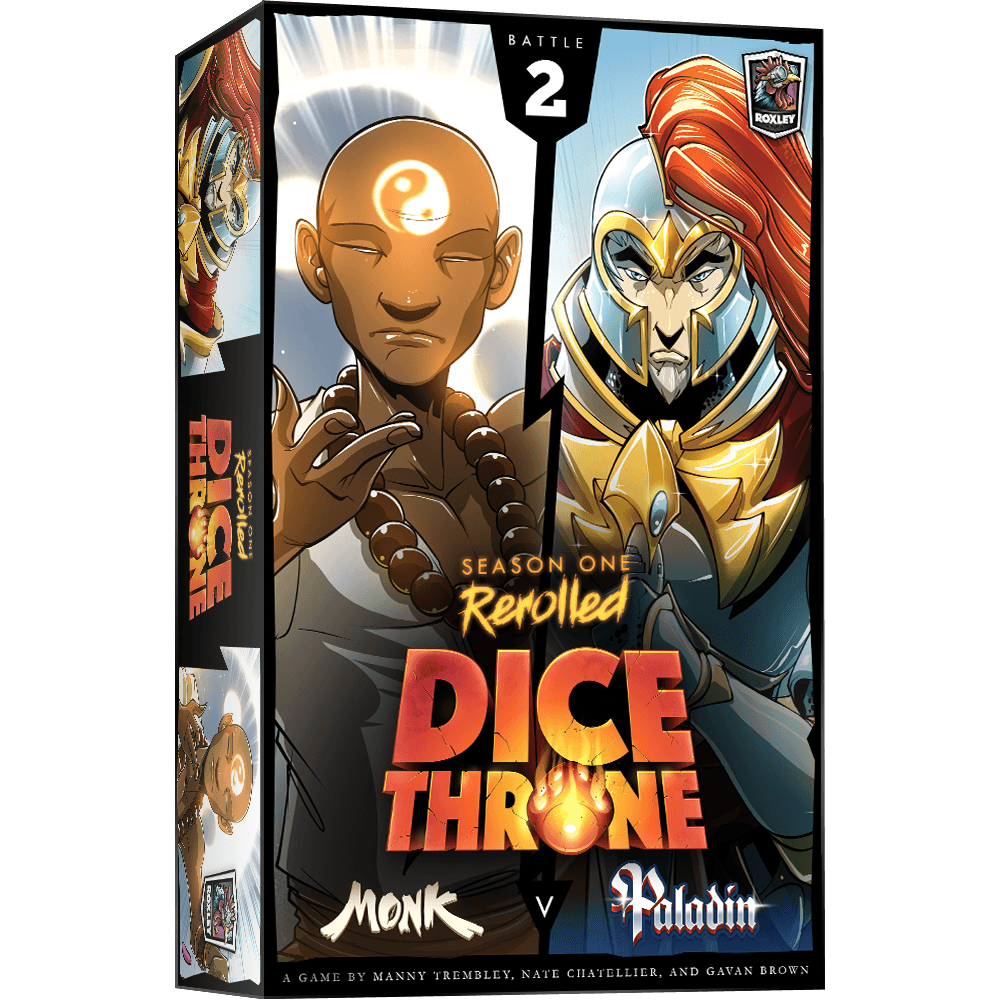 Dice Throne: Season One ReRolled - Monk v. Paladin