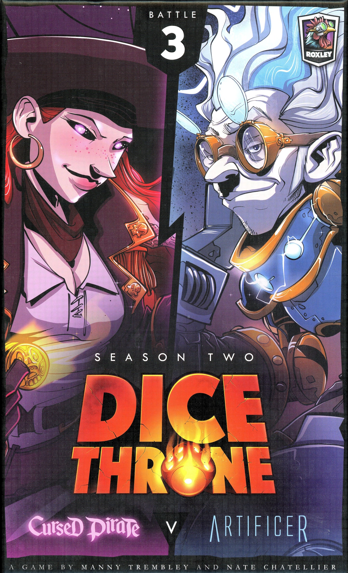 Dice Throne: Cursed Pirate v. Artificer