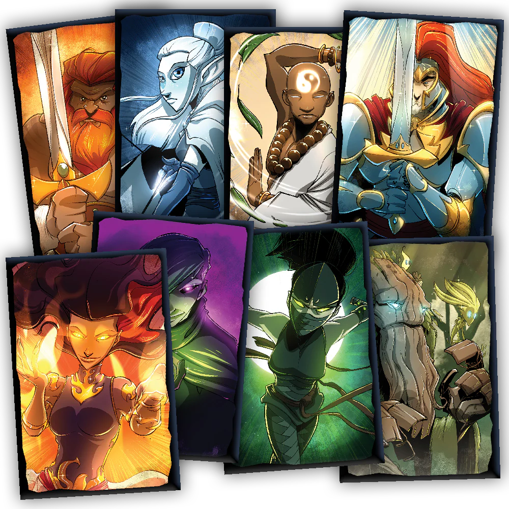 Dice Throne: Heroes Season One Premium Sleeves (400) – Dragon's Den Games