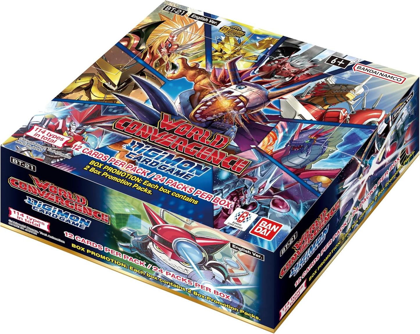 Digimon Card Game: World Convergence Booster Display