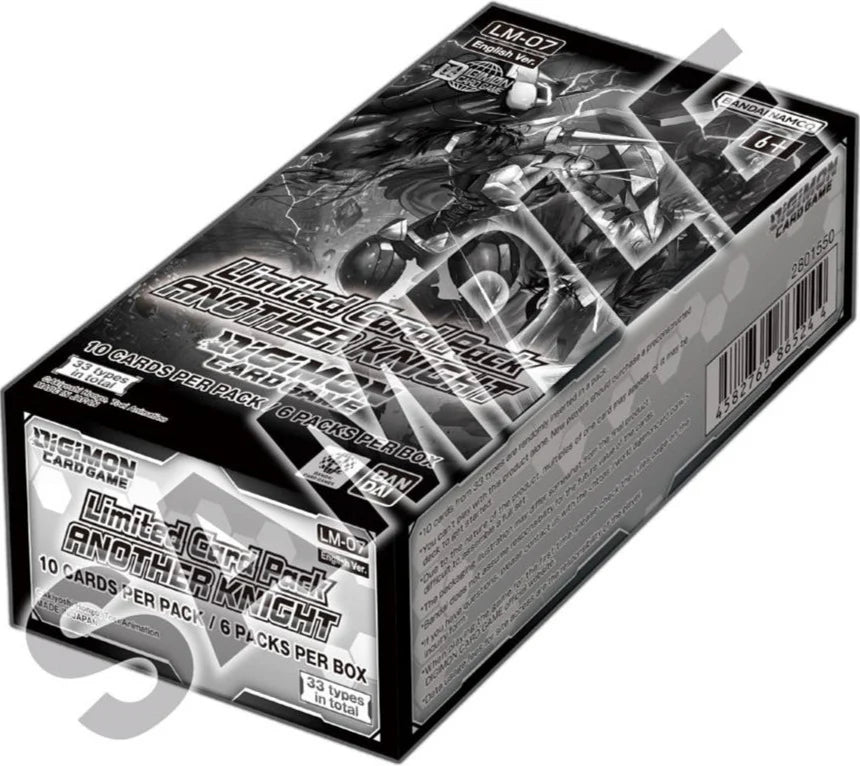 Digimon Card Game: Another Knight - Limited Card Pack Display (LM-07)