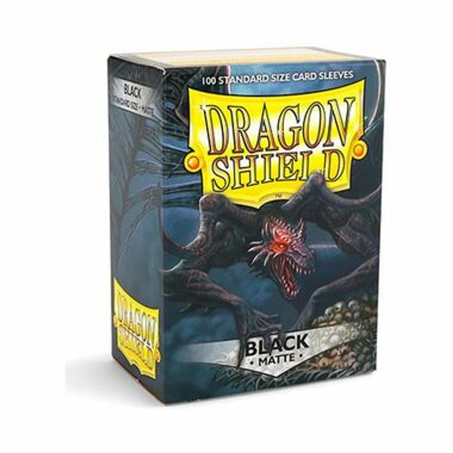 Dragon Shield: Black Matte Standard Sleeves (100)
