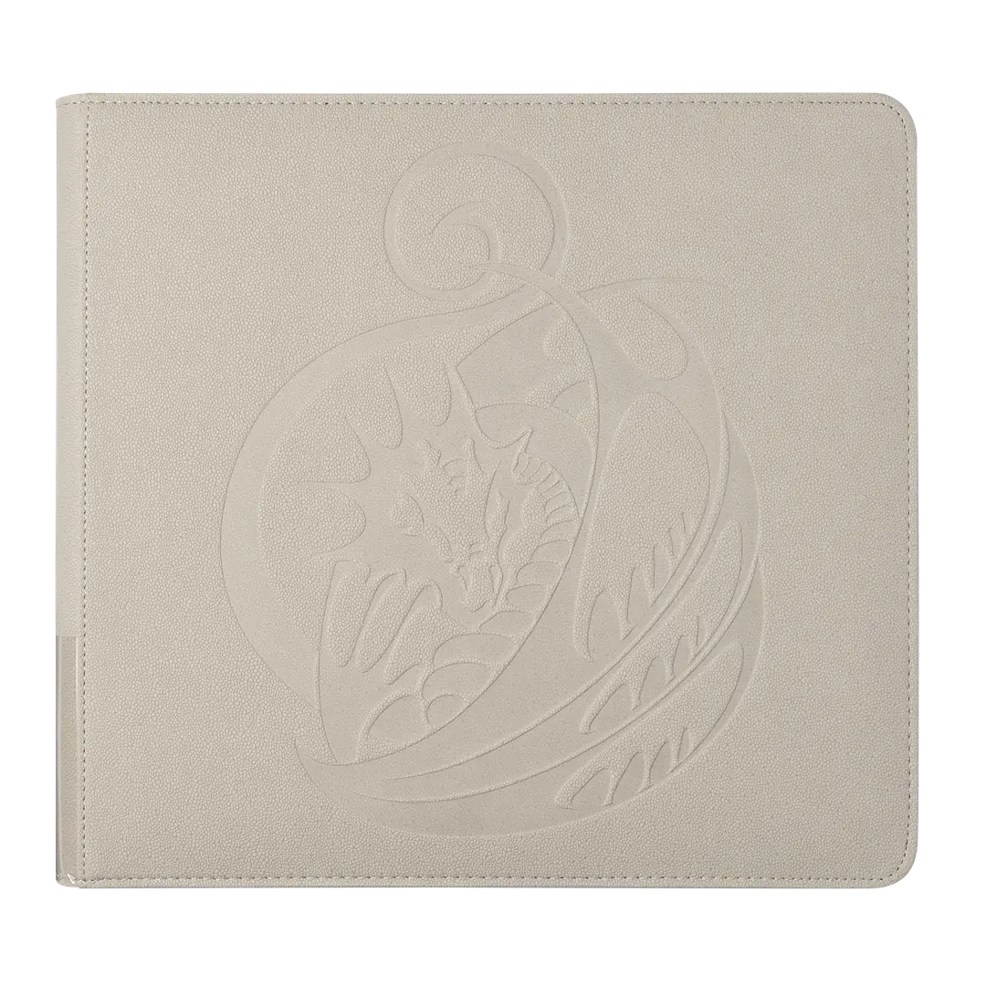 Dragon Shield Card Codex: Zipster Binder - XL Ashen White