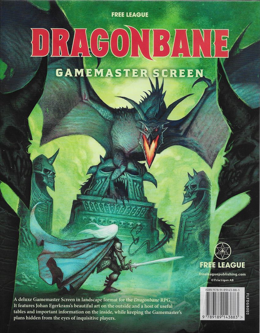 Dragonbane: Gamemaster Screen