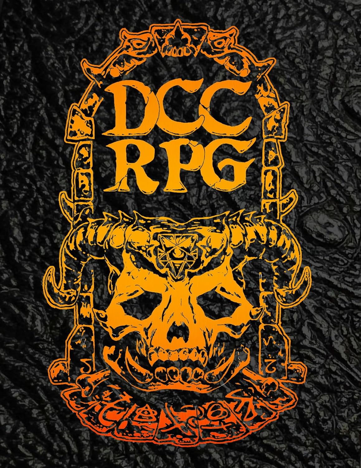 Dungeon Crawl Classics: Rulebook - Demon Skull Monster Hide Edition