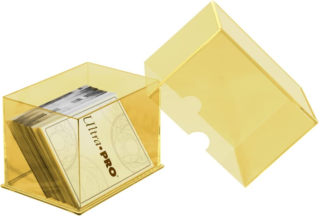 Eclipse: 2-Piece Lemon Yellow Deck Box