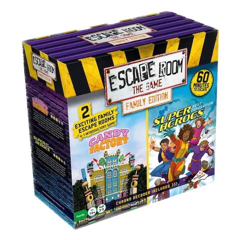 Escape Room: The Game - Family Edition: Candy Factory & Super Heroes