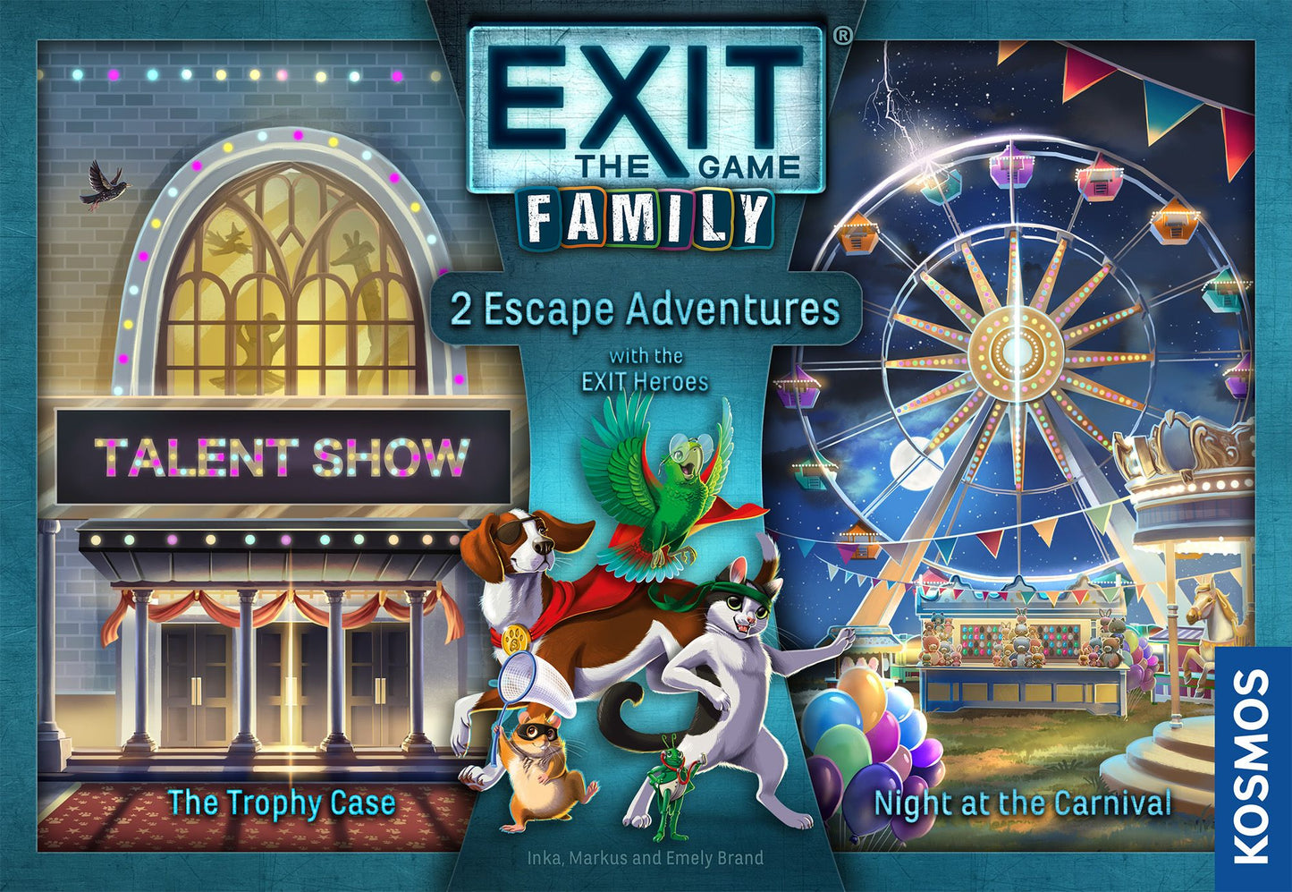 Exit: The Game (Family) - 2 Escape Adventures: The Trophy Case & Night at the Carnival