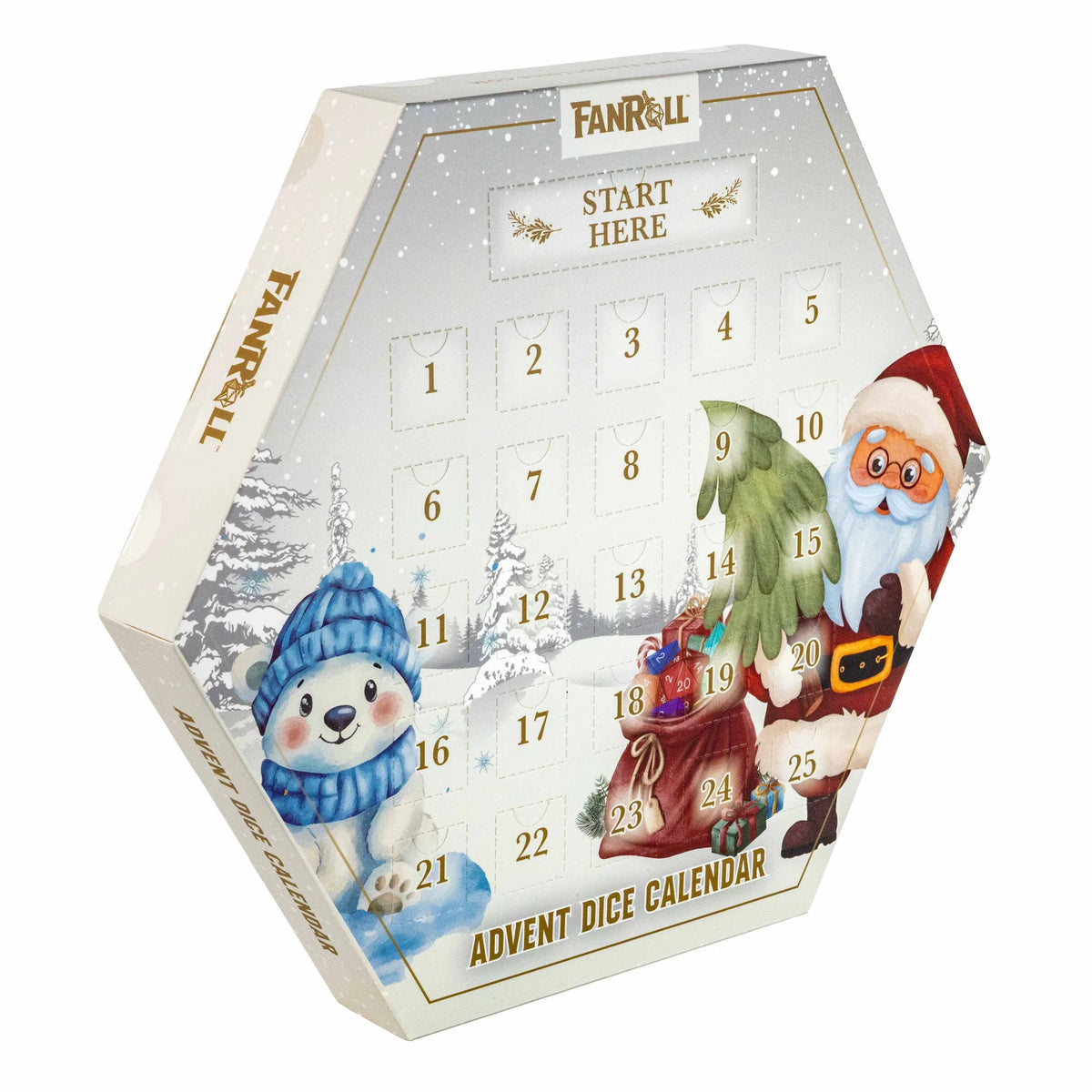 Fanroll: Holiday Dice Advent Calendar (2026)