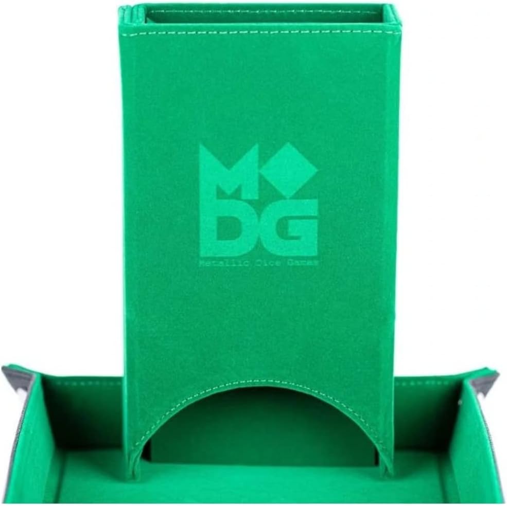 FanRoll: Fold Up Dice Tower (Green)
