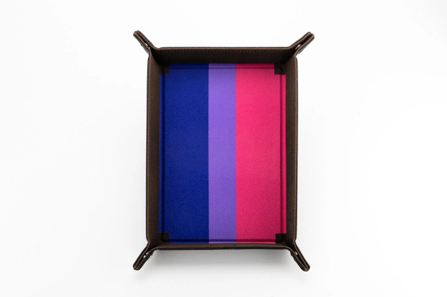 Bisexual Flag Fold up Dice Tray