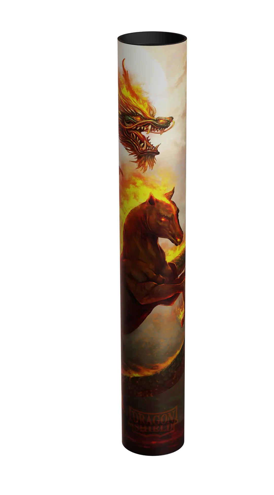 Dragon Shield: Fire Horse Playmat with Tube