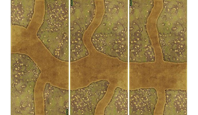Flames of War: Mekong River Mat Set