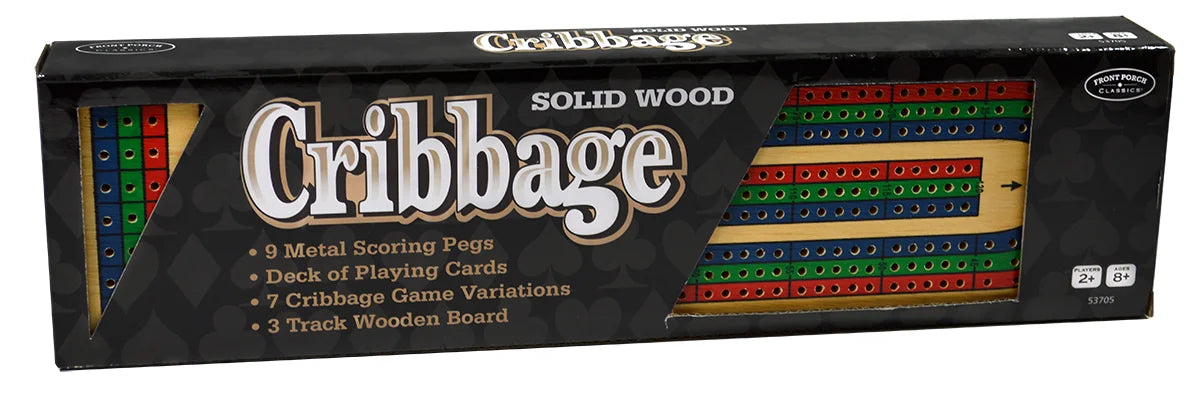 Cribbage (Solid Wood Board)