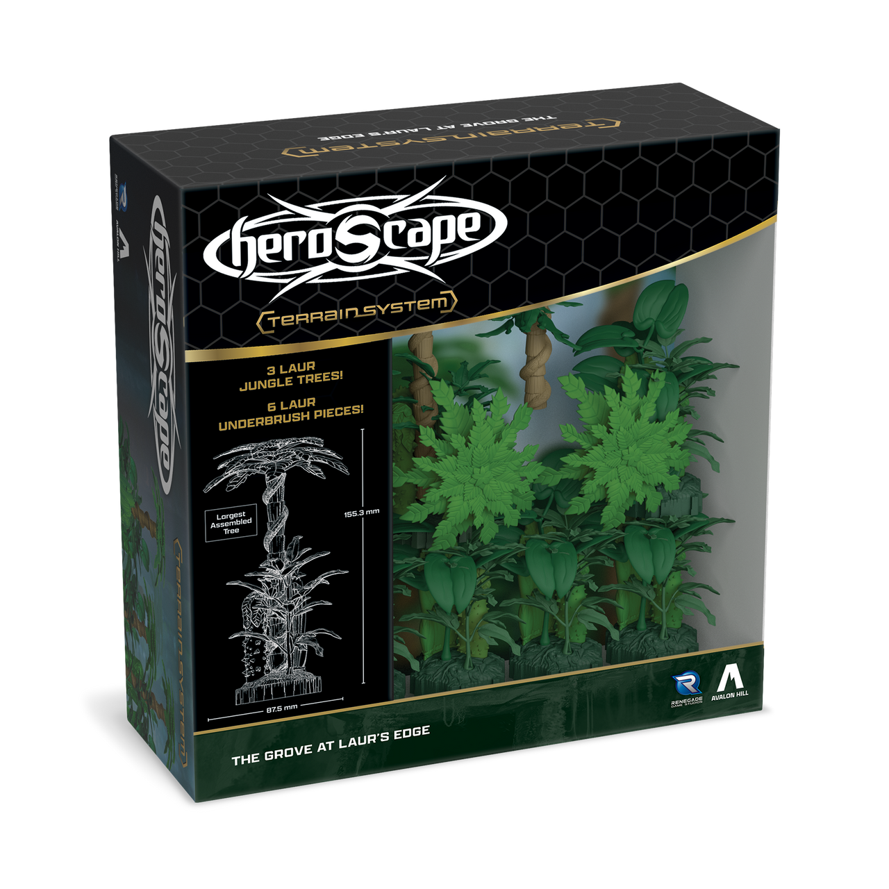 Heroscape: Terrain System - The Grove at Laur's Edge