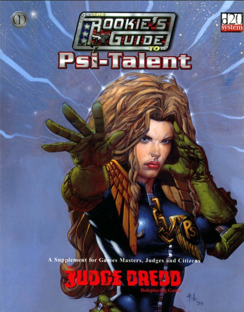 Judge Dredd: Rookie's Guide to Psi-Talent