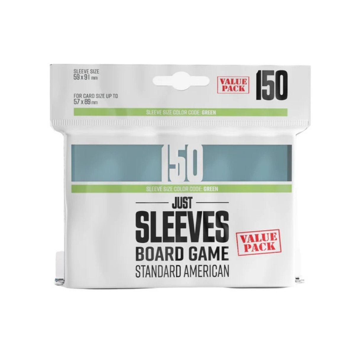 Just Sleeves: Board Game - Standard American (150)