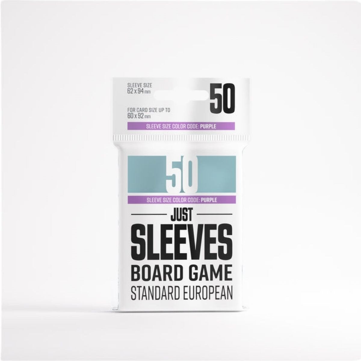 Just Sleeves: Board Game - Standard European (50)