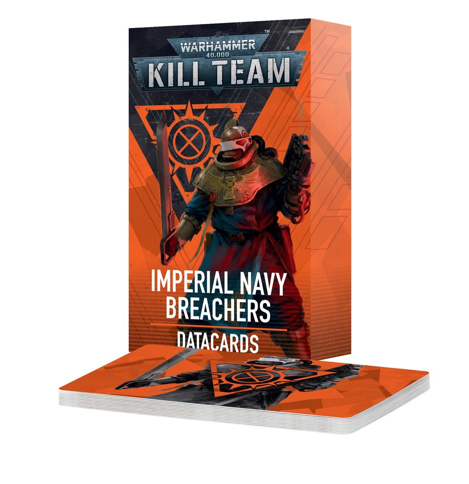 Warhammer 40,000 Kill Team: Imperial Navy Breachers Datacards