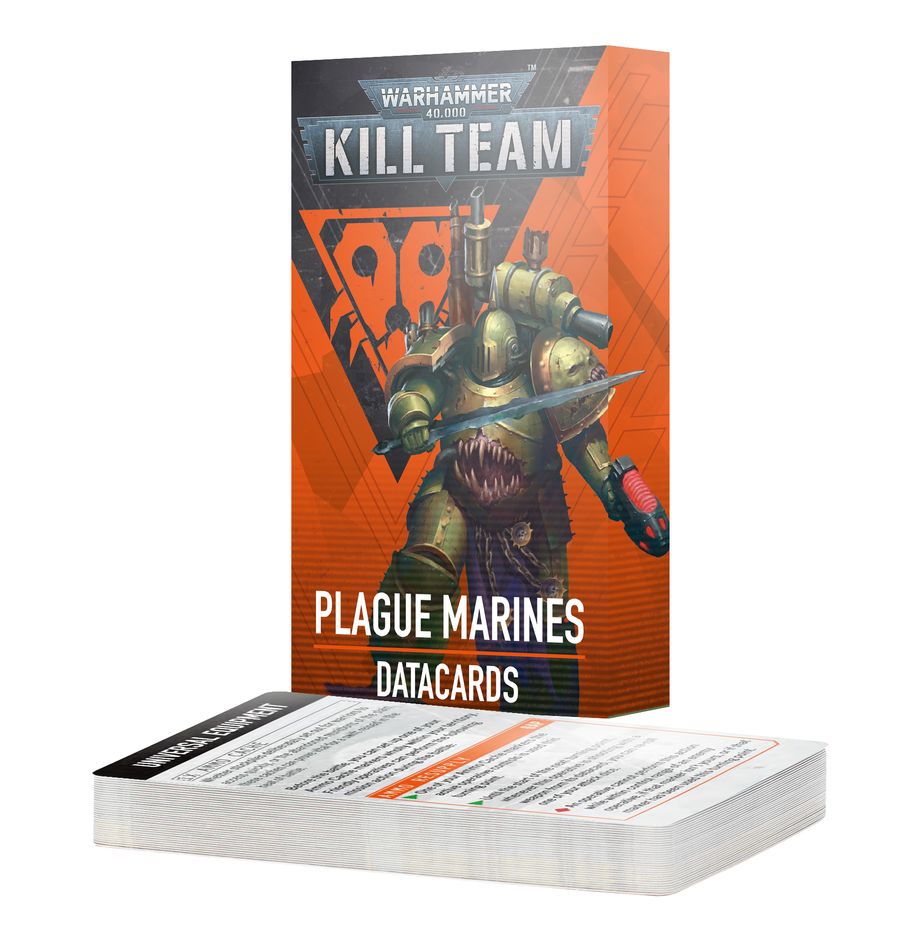 Warhammer 40,000 Kill Team: Plague Marines Datacards