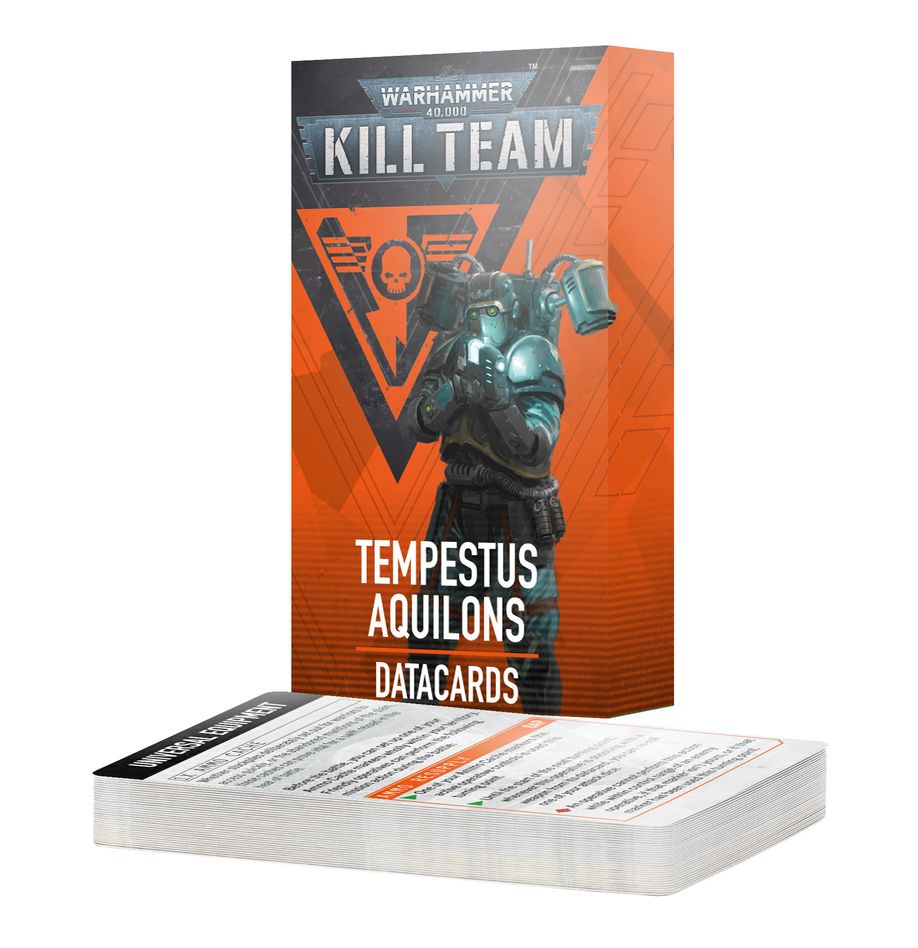 Warhammer 40,000 Kill Team: Tempestus Aquilons Datacards
