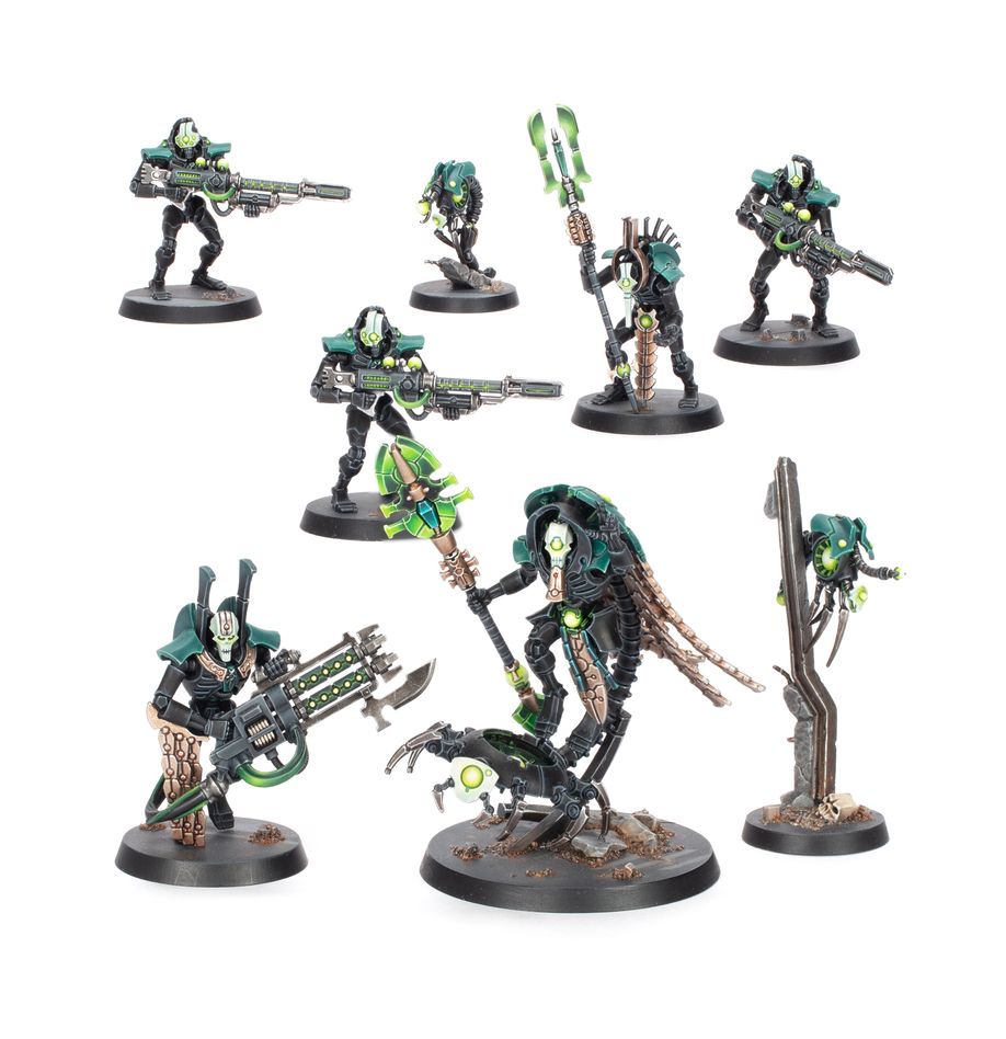 Warhammer 40,000 Kill Team: Hierotek Circle - Necron Cryptek and Retinue