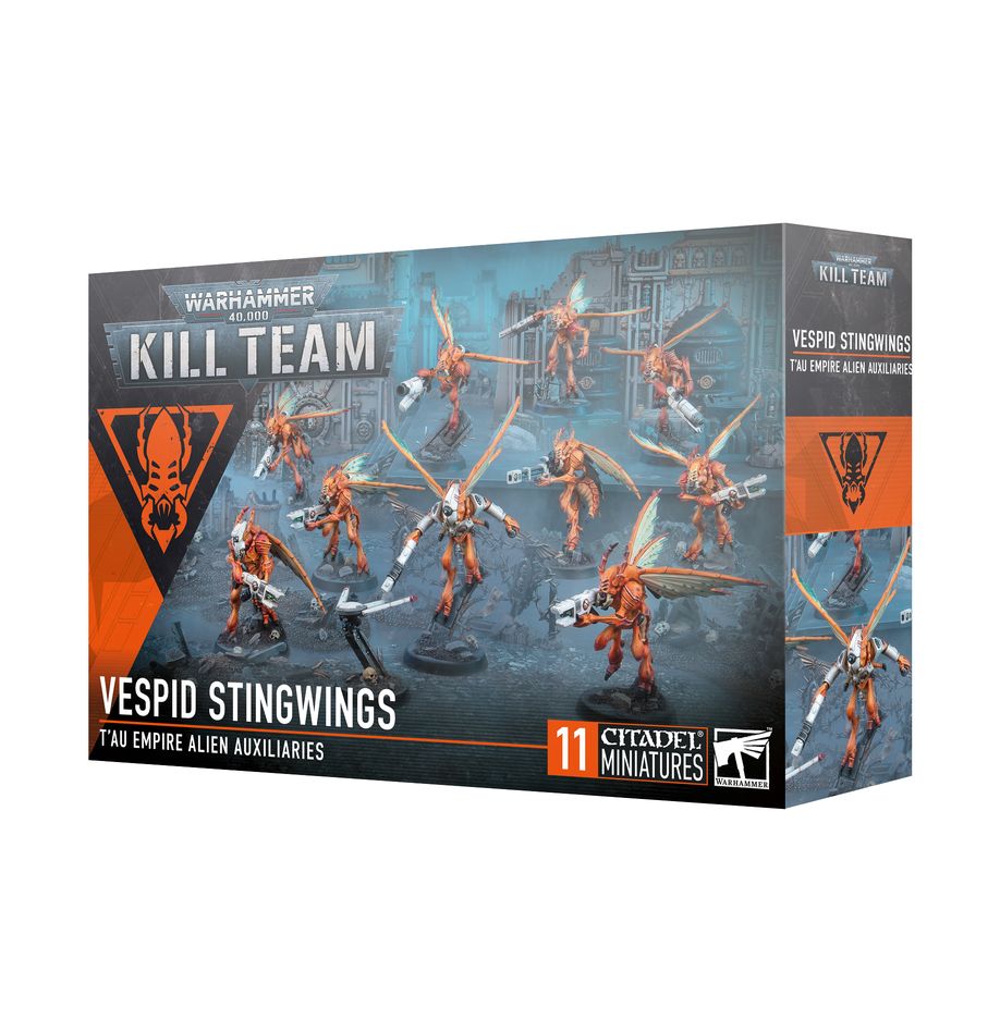 Warhammer 40,000 Kill Team: Novitiates - Vespid Stingwings - T'au Empire Alien Auxiliaries