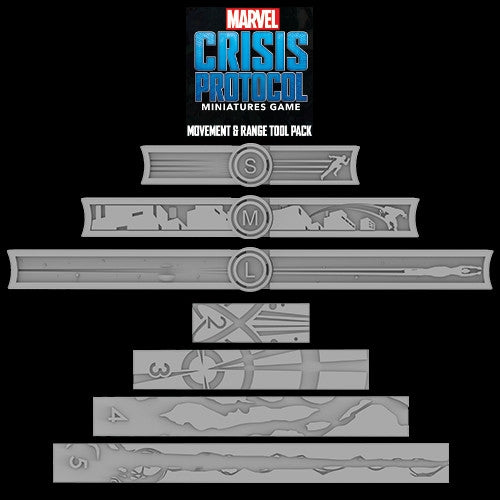 Marvel: Crisis Protocol - Movement & Range Tool Pack (2023)