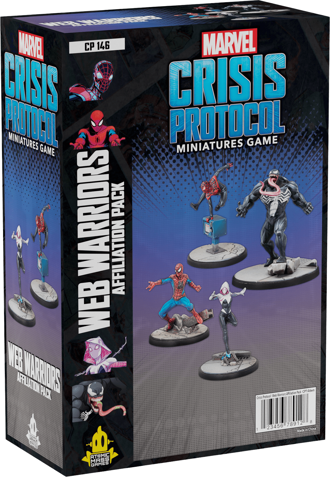 Marvel: Crisis Protocol - Web Warriors Affiliation Pack
