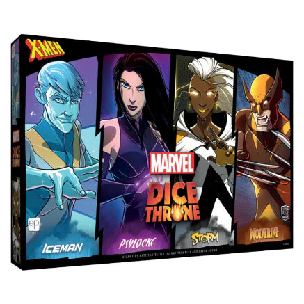 Marvel Dice Throne: X-Men Box 1 - Iceman, Psylocke, Storm & Wolverine
