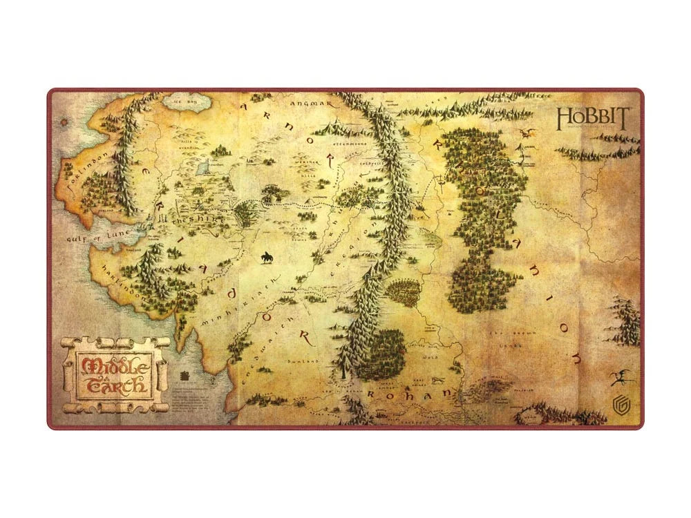 The Hobbit Playmat: Middle-Earth Map