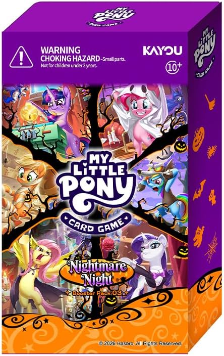 My Little Pony Card Game: Nightmare Night - 5 Pack Collector Box