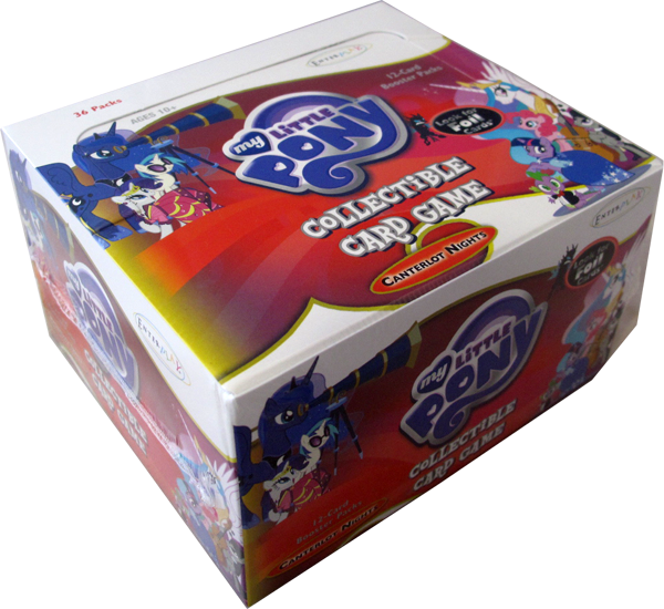 My Little Pony Card Game: Canterlot Nights Booster Display