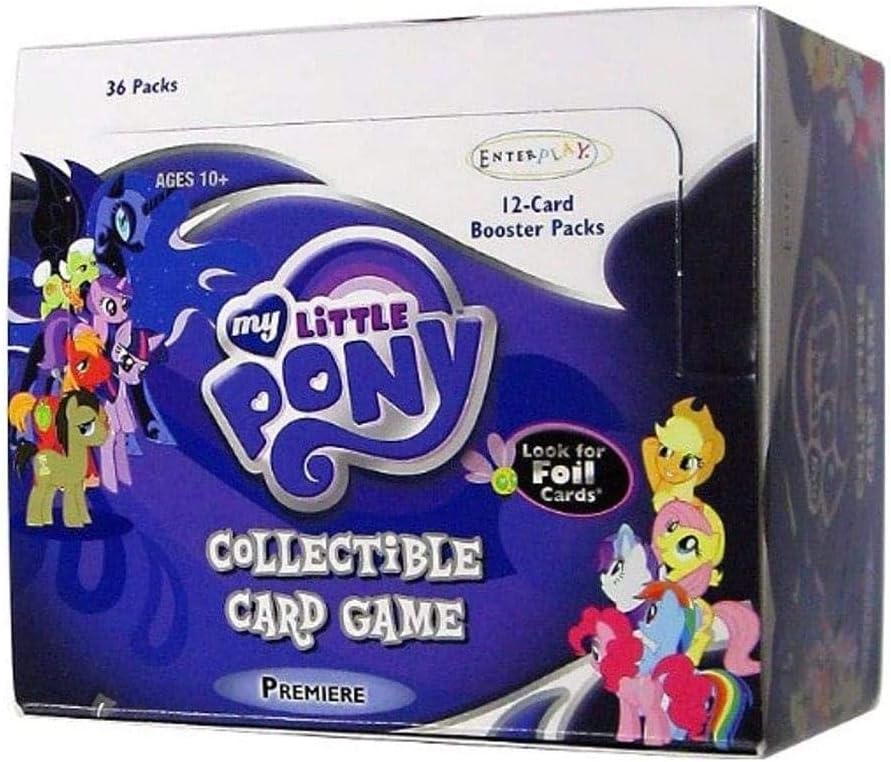 My Little Pony Card Game: Premiere Booster Display
