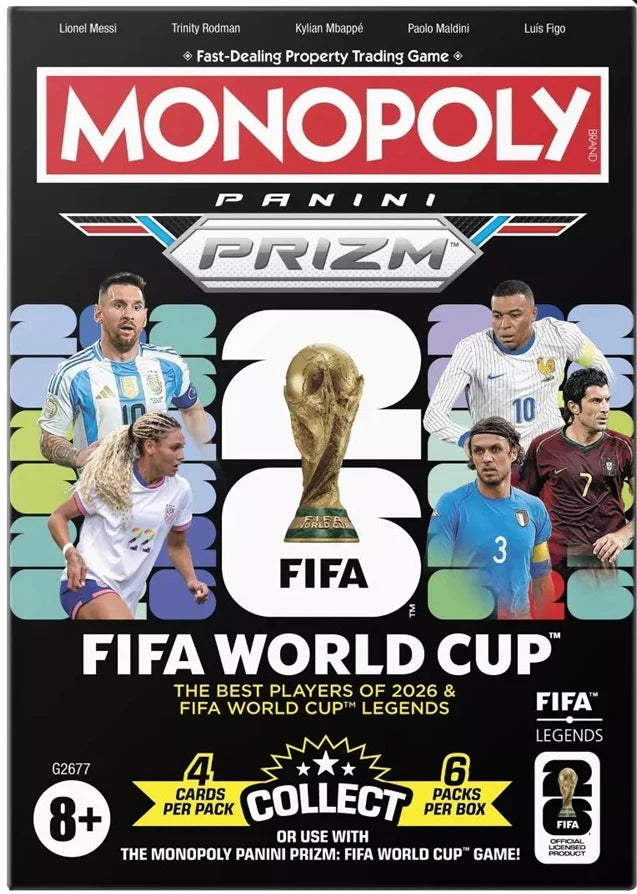 Monopoly: Panini Prizm FIFA World Cup Edition - Legends Booster Box (6)