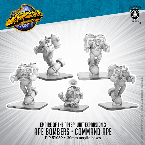Monsterpocalypse: Protectors - Ape Bombers & Command Ape