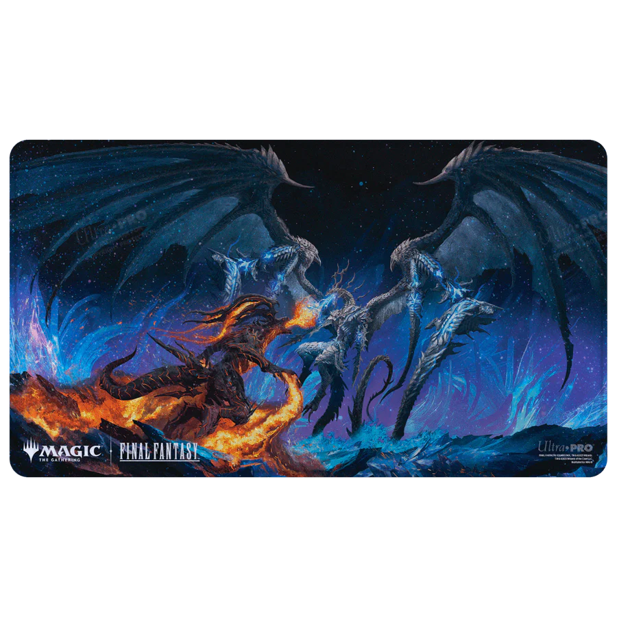 Magic: The Gathering - Final Fantasy: Bahamut and Ifrit Holofoil Playmat
