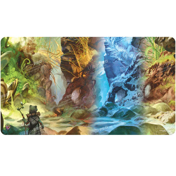 Magic: The Gathering - Bloomburrow Season Lands: Swamp (Four Seasons) Playmat