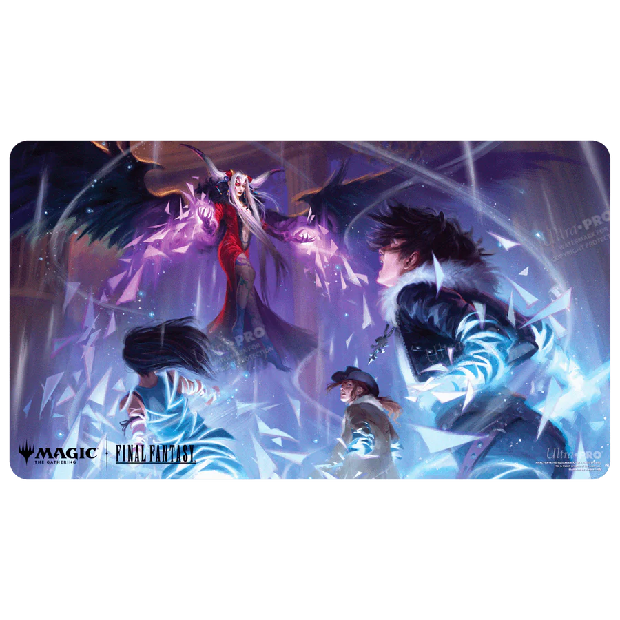 Magic: The Gathering: Final Fantasy Temporal Extortion as "Absorb Into Time" Playmat